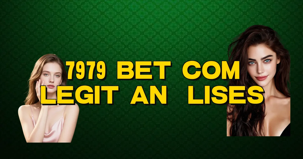 7979 Bet Com Legit Análises Oficial
