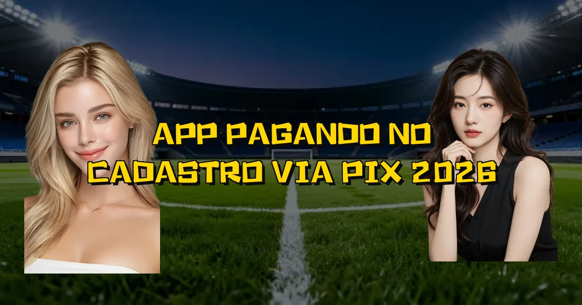 App Pagando No Cadastro Via Pix 2026 Oficial