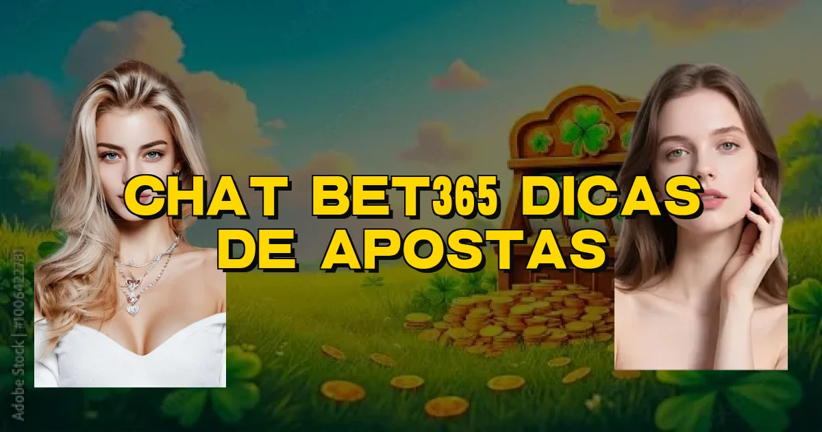 Chat Bet365 Dicas De Apostas Oficial