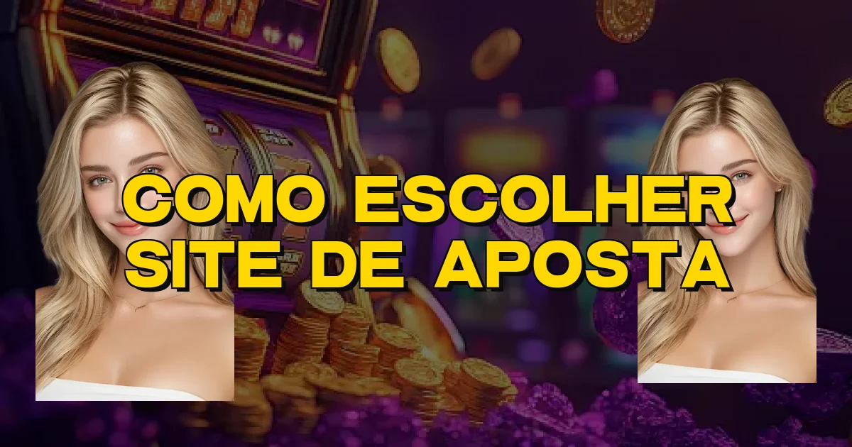 Como Escolher Site De Aposta Oficial
