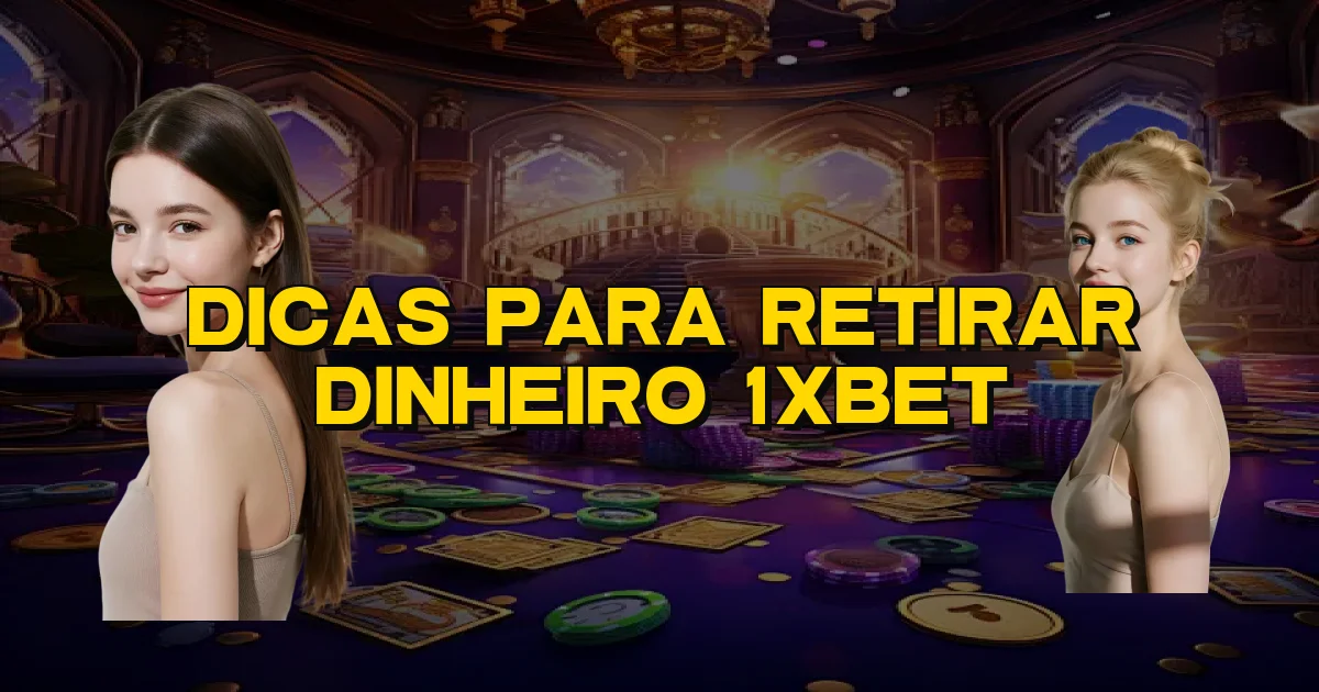 Dicas Para Retirar Dinheiro 1Xbet Oficial