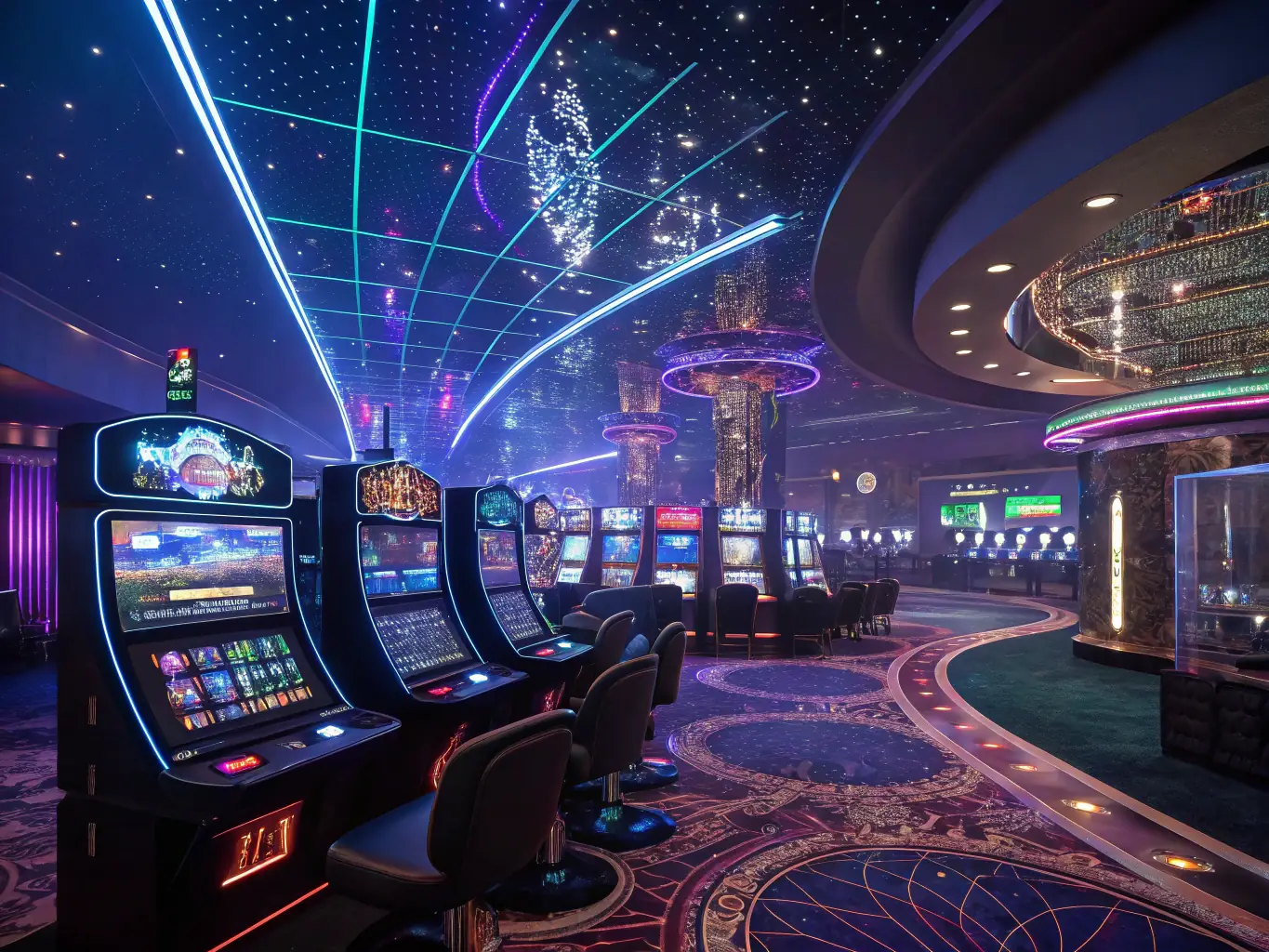 A vibrant image showcasing a diverse selection of casino games, sports betting options, and lottery interfaces available on the 777 Bet platform.